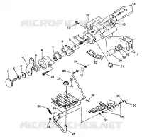 HINTERBREMSE/FOOT PEDAL ASSEMBLY Trail Blazer W937221 (4924082408023A)