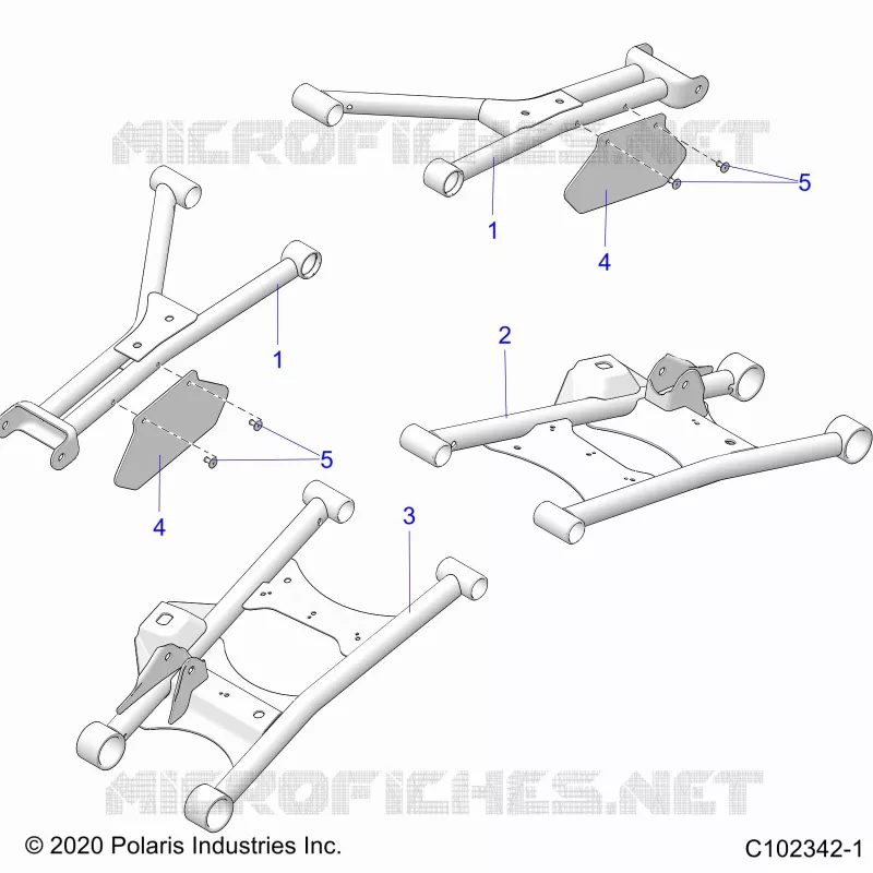 HINTERRADAUFHÃ„NGUNG CONTROL ARMS