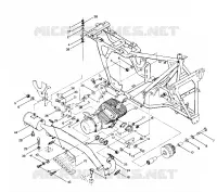 ENGINE AND HALTER SCHALLDÄMPFER (4913501350005A)