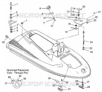 HULL   BODY SL 700 B964066 and Intl. SL 700 I964066 (4935633563A006)