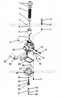VERGASER LITE 0963433, EURO LITE E963433 AND LITE DELUXE 0963431 (4931663166C007)