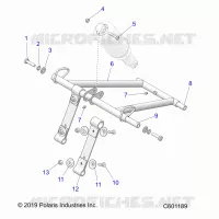 SUSPENSION, FRONT DREHMOMENTARM