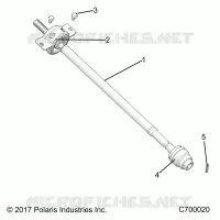 ANTRIEB, FRONT PROP SHAFT