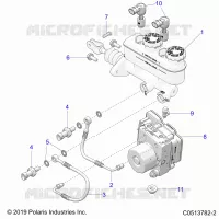 BRAKES, MASTER CYLINDER AND ABS MODULE