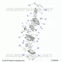 ENGINE, CRANKCASE AND KURBELWELLE