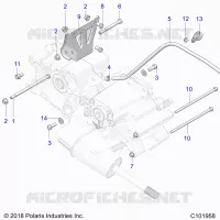 ANTRIEB, MAIN GEARCASE MOUNTING