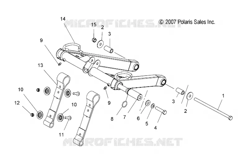 FRONT Drehmomentarm (IQ)(IQ DRAGON)