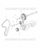 MOTOR, TIMING PULLEY, TIMING BELT, JOCKEY PULLEY