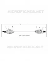 ANTRIEB, FRONT HALF SHAFT