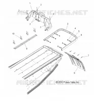 HINTERE STOSSSTANGE, SNOWFLAP, AND RÜCKLICHT HOUSING