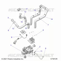 MOTOR, HEATER, CAB