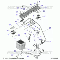 OPT, PREP AUDIO ELEKTRIC COMPONANTS (ROOF) R20RSU99/A/B (C700817)