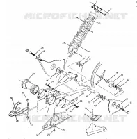 SWING ARM WELDMENT 350 2X4 / W927539 (4922882288020A)