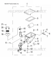 MOTOR, LUFTEINLASS SYSTEM