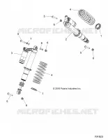 SUSPENSION, FEDER MOUNTING