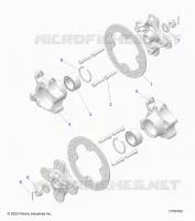 SUSPENSION, HECKTRÃ¤GER AND HUB