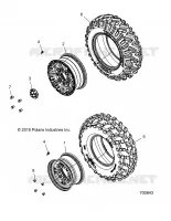 WHEELS, FRONT