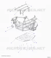 CHASSIS, MAIN FRAME AND SKID PLATES