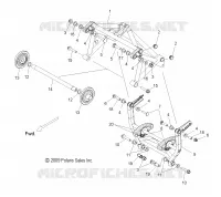 Aufhängung hinten CRANK