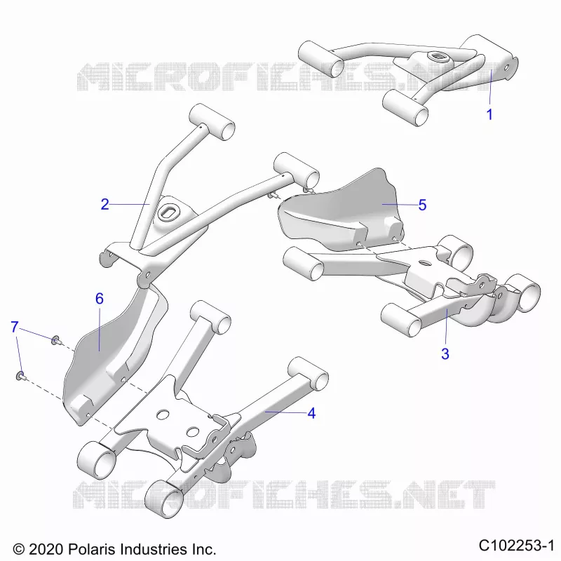 HINTERRADAUFHÃ„NGUNG CONTROL ARMS