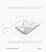 KRAFTSTOFFSYSTEM, FUEL TANK ASM.