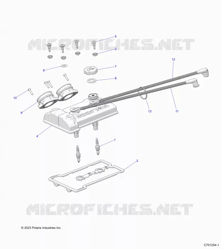 ENGINE, THROTTLE BODY AND VENTILDECKEL