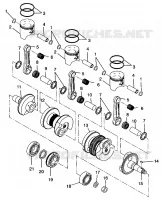 KOLBEN   KURBELWELLE ULTRA SKS 0960578, EUROPEAN ULTRA SKS E960578, AND UL (4931683168C012)
