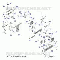 ELEKTRIC, WIRE HARNESS COMPONENTS, AND LICENSE PLATE