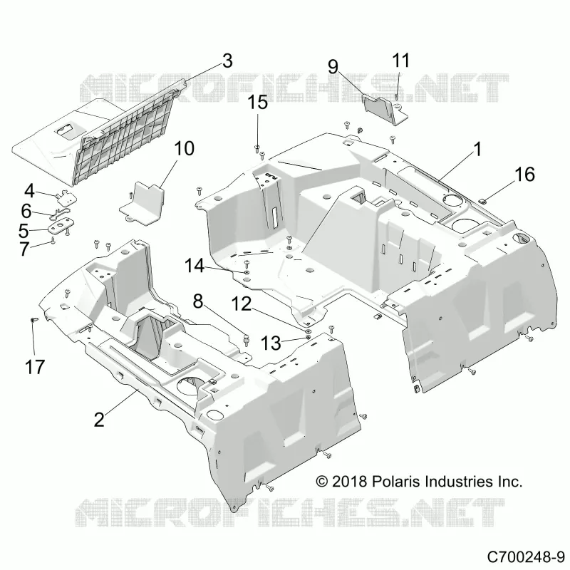 KAROSSERIE HINTEN RACK