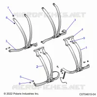 SITZ BELT MOUNTING 4 POINT