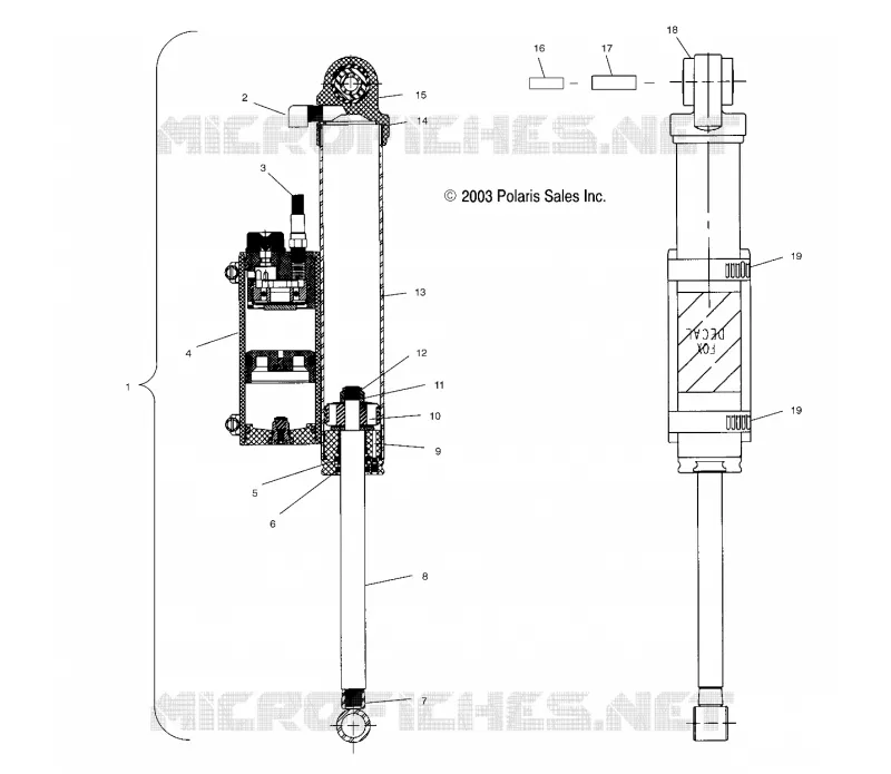 SCHOCK AND RESERVOIR (REAR TRACK)(EDGE)