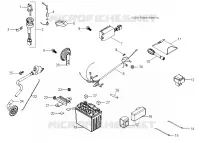 ELEKTRIC, SWITCHES, HARNESS AND PARTS