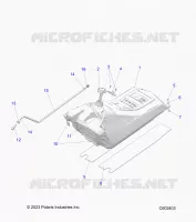 KRAFTSTOFFSYSTEM, FUEL TANK ASM.