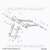 SUSPENSION, FRONT DREHMOMENTARM