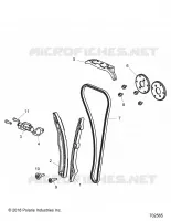 CAM CHAIN AND TENSIONER