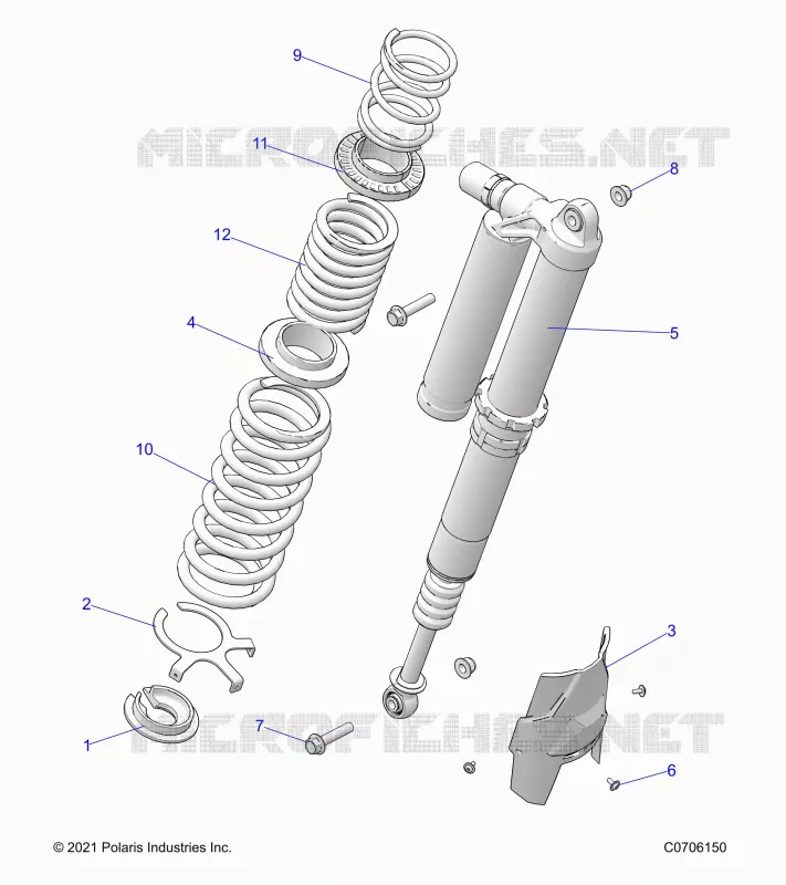 SUSPENSION, REAR SHOCK MOUNTING, ULTIMATE