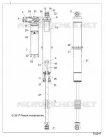 HINTERRADAUFHÃ„NGUNG SHOCK INTERNALS