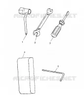 WERKZEUGKIT ASSEMBLY SL 750 B944070 (4927012701022A)