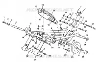 FRONT Drehmomentarm 600 XC 0981758 (4944194419B013)