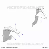 FENDER FLARES, FRONT