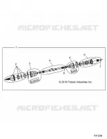 ANTRIEB, HALF SHAFT, FRONT