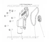 MOTOR, WATERPUMP IMPELLER and COVER