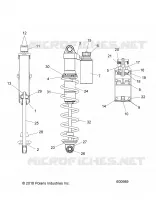 SUSPENSION, SCHOCK, IFS W/RESERVOIR (INTL ONLY)