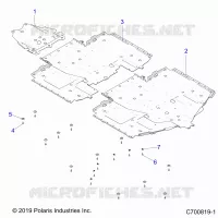 CHASSIS, SKID PLATES