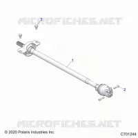 ANTRIEB, FRONT PROP SHAFT
