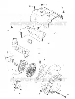 RÃŒCKZUG STARTER AND BLOWER HOUSING (4910961096019A)