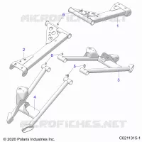 HINTERRADAUFHÃ„NGUNG CONTROL ARMS