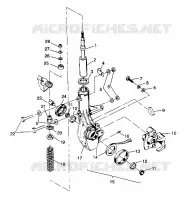 FRONT Verstrebung 6X6 250 W938727 (4924092409015A)