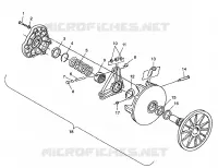 Antriebskupplung 500 INDY 0982764(A)(B) and EUROPEAN 500 INDY E982764A (4942104210C003)