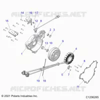 ENGINE, STATOR AND FLYRAD